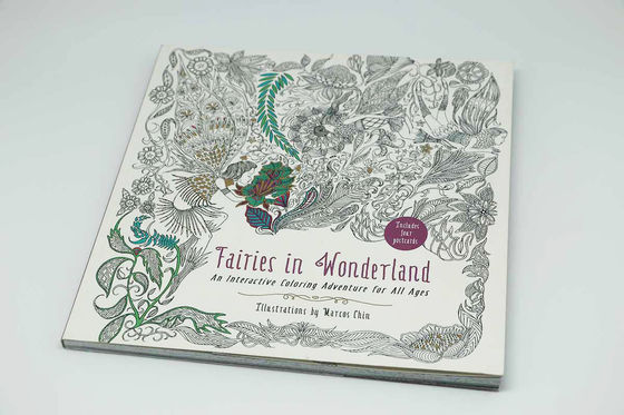 Fairy In Wonderland 10*10 Inch Paperback Children Kid Story Book Printing Service