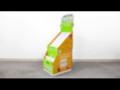 Tienda de supermercados de venta al por menor Pod Pop Niños Juguetes Libros Revista Estante Corpo de cartón Estantes de exhibición